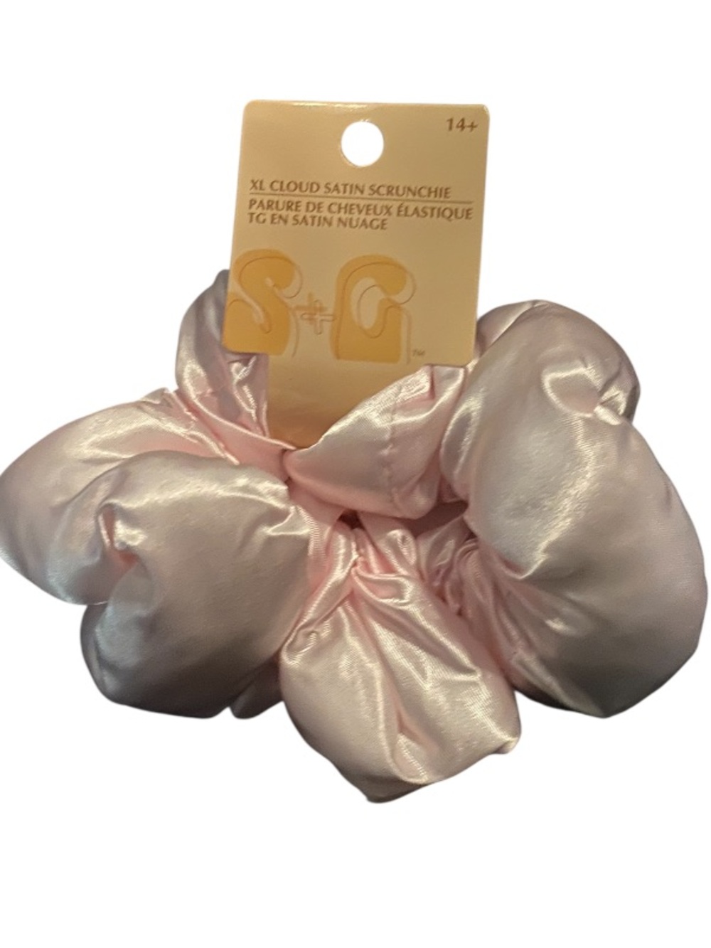 XL Cloud Satin Pillow Scrunchie